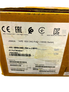 J9983A I New Sealed HPE OfficeConnect 1820-24G-PoE+ (185W) Switch