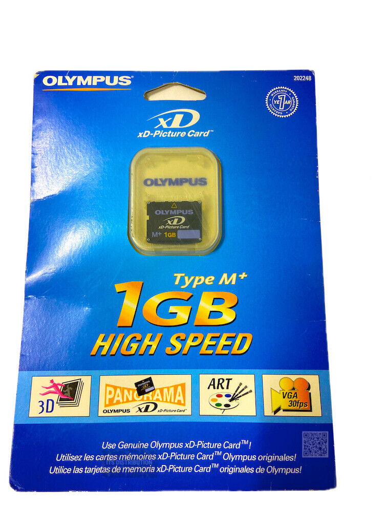 新品未使用】 XDピクチャーカード M+ 1GB オリンパス 中古品OLYMPUS