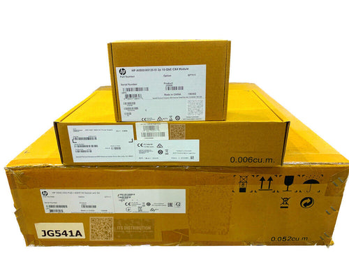 JG541A I New HP 5500-24G-PoE+-4SFP HI Switch 2 Interface Slots + JD360B JD362B