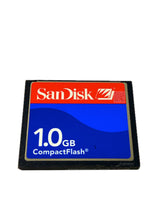 Load image into Gallery viewer, SDCFJ I SanDisk CompactFlash 1GB 50 Pin CF Card SDCFJ-1024
