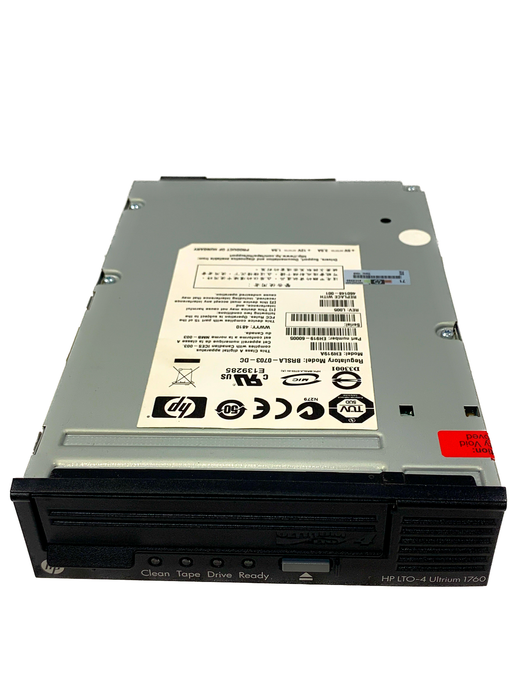 EH919A I HP StorageWorks LTO Ultrium 4 1760 Tape Drive SAS 5.25