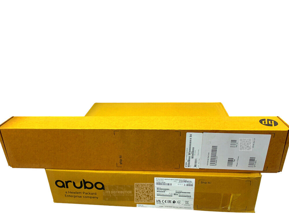 JL558A I Brand New HPE Aruba 2930F 48G PoE 4SFP 740W Switch + J9583A R – IT  Source Distribution