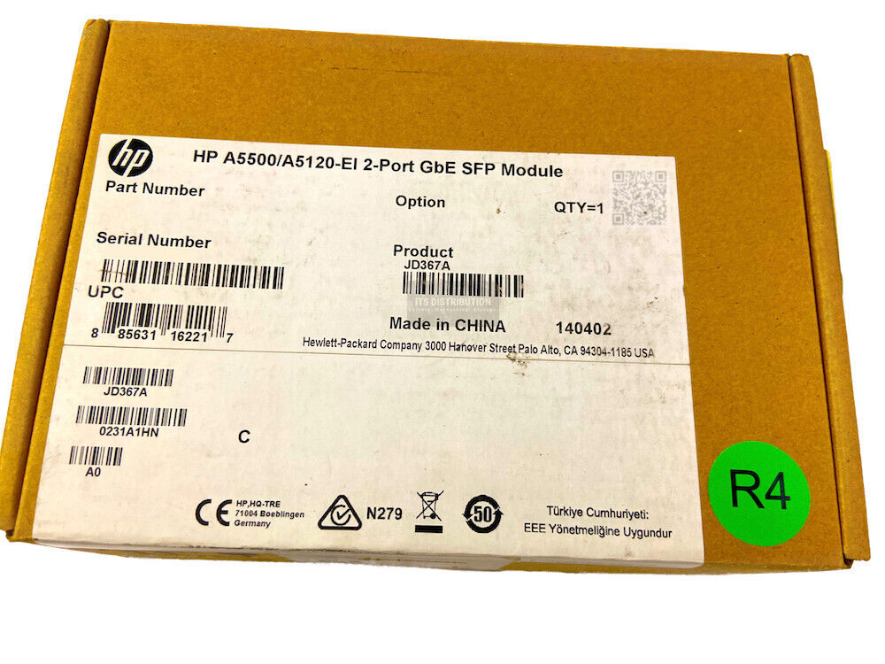 JD367A I Open Box HPE SFP Expansion Module - 2 x SFP 1 - 2 x Expansion Slots