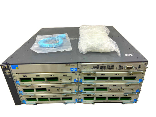J8697A I LOADED HP ProCurve 5406zl Managed Ethernet Switch J8707A J8726A J9306A