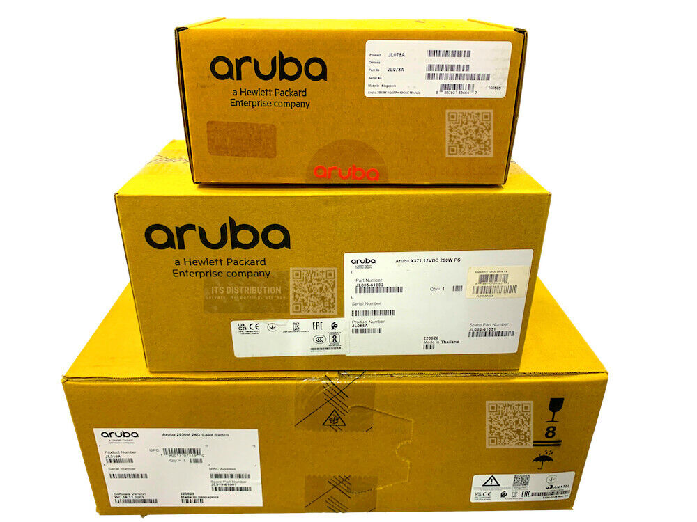 JL319A I New CTO Bundle HPE Aruba 2930M 24G 1-Slot Switch JL078A + JL085A