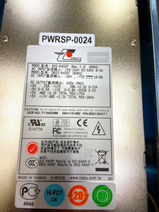 R2Z-6400P I EMACS Tipping Point 400W Redundant PowerSupply DR2Z-6400F PWRSP-0024