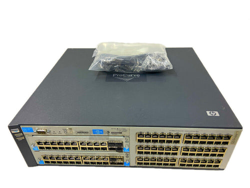 J8772A I LOADED HP ProCurve 4202vl-72 Port 10/100 Network Switch J9033A Modules