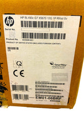 Load image into Gallery viewer, 603599-B21 I Open Box Renew HP ProLiant BL490c G7 X5670 12G 1P Blade Server