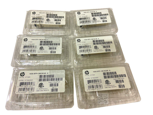 E7Y09A I Brand New HPE 16GB SFP+ 1-pack Temperature Extended 793443-001 XCVR