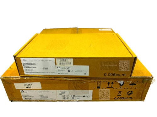 JG311A I Open Box HP 5500-24G-4SFP HI Switch with 2 Interface Slots + JD362B PSU