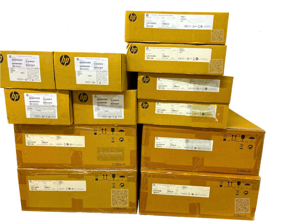 JC613A I NEW BUNDLE HP 10504 Switch 4x JC610A 4x JC752A 2x JC756A 2x JG496A