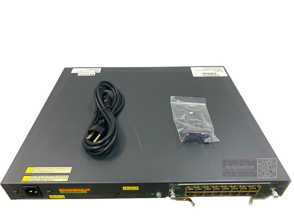 JC105A I CTO HPE 5800-48G Switch + JC094A 16-Port Gig-T Module