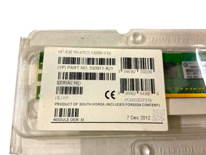 593911-B21 I Open Box Genuine HP 4GB DDR3 SDRAM Memory Module