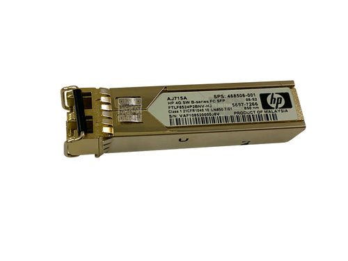 AJ715A I Genuine HP Short Wave B-series Fibre Channel SFP (mini-GBIC)