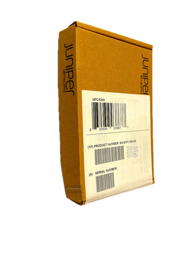 EX-SFP-1GE-SX I Genuine Brand New Sealed Juniper 1000BASE-SX SFP Module