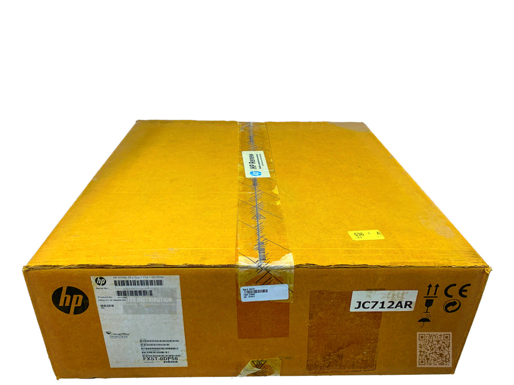JC712A I Factory Sealed Renew HP 48-port Gig-T PoE+ SD Expansion Module