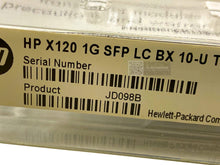 Load image into Gallery viewer, JD098B I Genuine Brand New Sealed HPE X120 1GB SFP RJ45 T Transceiver