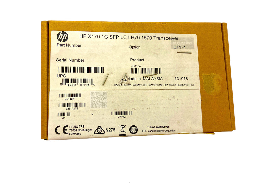 JD110A I Genuine New Sealed HP X170 1570 SFP Module 1 x 1000Base-LH1 0231A450