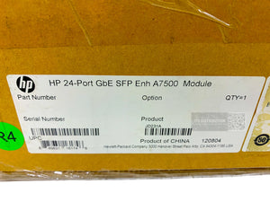 JD231A I Brand New Sealed HP 7500 Series GbE SFP Enhanced Module 0231A0RL