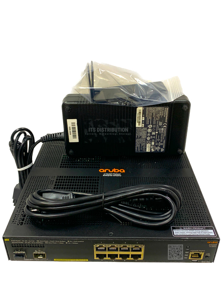JL258A I HPE Aruba 2930F 8G PoE+ 2SFP+ Switch + 180 Watt Power
