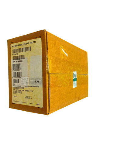 N9X06A I New Sealed HPE StoreVirtual 3000 900GB 12G SAS 10K SFF (2.5in) HDD