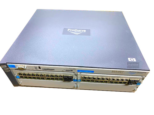 J8770A I BUNDLE HP ProCurve 4204vl Ethernet Switch & 2x 20 Port J9033A Modules