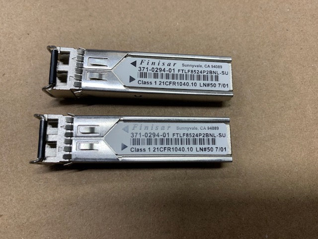 371-0294-01 I Genuine Finisar 4Gb SFP Tri-Rate Fiber Channel 850nm Tra ...
