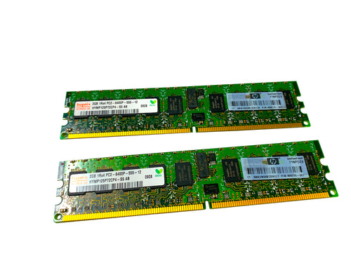 497765-B21 I GENUINE HP 4GB DDR2 SDRAM Memory Module - 4GB (2 x 2GB)