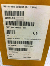 Load image into Gallery viewer, 783269-001 I New Sealed HPE DRV 480GB 6G LFF SAS Solid State Drive SS7000 cMLC