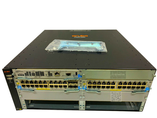 JL003A I HPE Aruba 5406R 44GT PoE+/4SFP+ v3 zl2 CTO J9850A Switch + Dual PSU