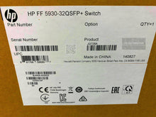 Load image into Gallery viewer, JG726A I New Sealed HP FlexFabric 5930 32QSFP+ Switch