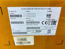 Load image into Gallery viewer, JL479A I New Sealed HPE Aruba Switch 8320 48 Port 10/6 40 X472 5 2 Bundle