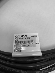 J9285D I Genuine HPE Aruba 10G SFP+ to SFP+ 7m DAC Cable