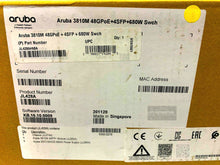 Load image into Gallery viewer, JL428A I New Sealed HPE Aruba 3810M 48G PoE+ 4SFP+ 680W Switch
