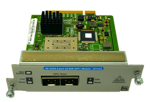 J9731A I HPE 2920 2-Port 10GbE SFP+ Expansion Module