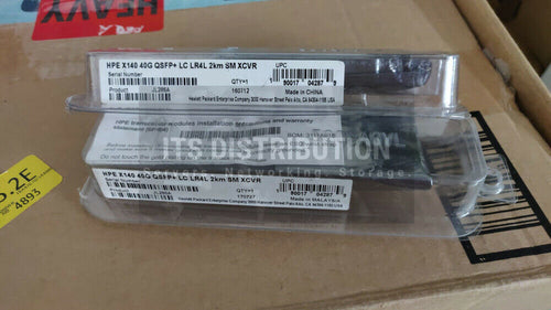 JL286A I Genuine New Sealed HPE X140 40G QSFP+ LC LR4L 2KM SM XCVR