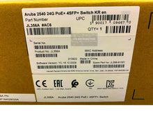 Load image into Gallery viewer, JL356A I Brand New Sealed HPE Aruba 2540 24G PoE+ 4SFP+ Switch