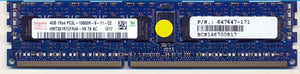 647871-B21 I GENUINE HP 4GB DDR3 SDRAM Memory Module