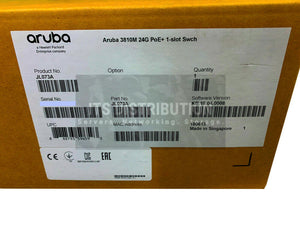 JL073A I Brand New Retail Sealed HPE Aruba 3810M 24G PoE+ 1-Slot Switch