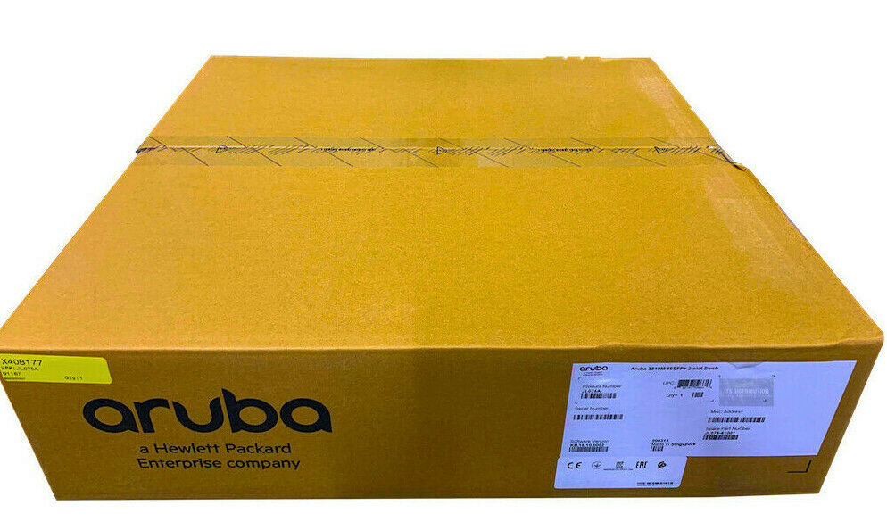 JL075A I Brand New Retail Sealed HPE Aruba 3810M 16SFP+ 2-Slot Switch