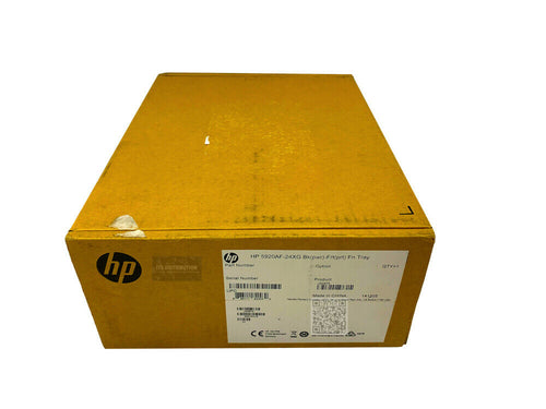 JG297A I Open Box HPE 5920AF-24XG Back to Front Airflow Fan Tray
