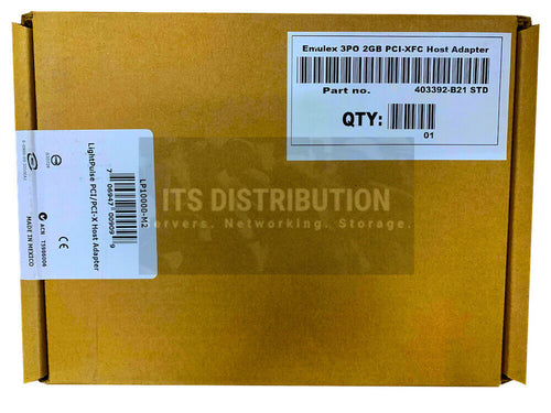 403392-B21 I Brand New HP Emulex 3PO 2GB PCI XFC Host Adapter