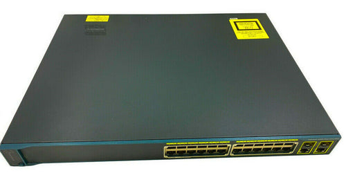 WS-C2960+24PC-L I Cisco Catalyst Ethernet Switch PoE 2 x SFP 24 Ports 10/100Base