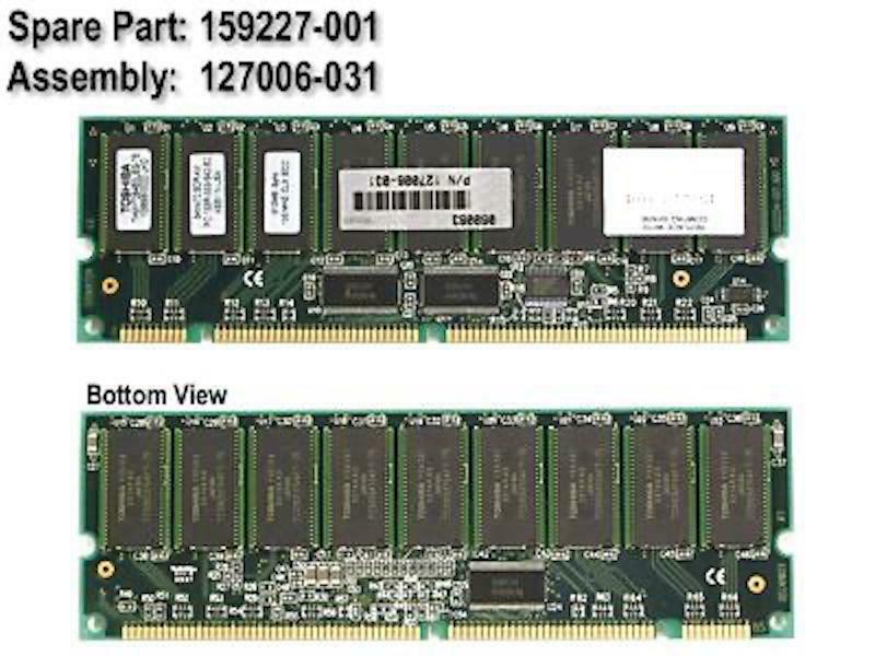128279-B21 I Genuine HP 512MB SDRAM Memory Module 133MHz PC133 - ECC