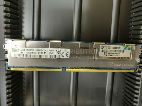 627814-B21 I Genuine HP SmartMemory 32GB DDR3 SDRAM Memory Module 628975-081