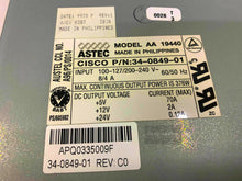 Load image into Gallery viewer, 34-0849-01 I Cisco WS-C5008B Power Supply C5000/5505 376W Redundant AC Astec