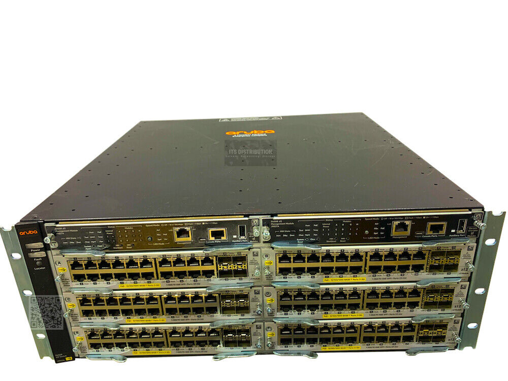 J9821A I HPE Aruba 5406R zl2 J9850A Switch CTO Dual J9827A + 6x