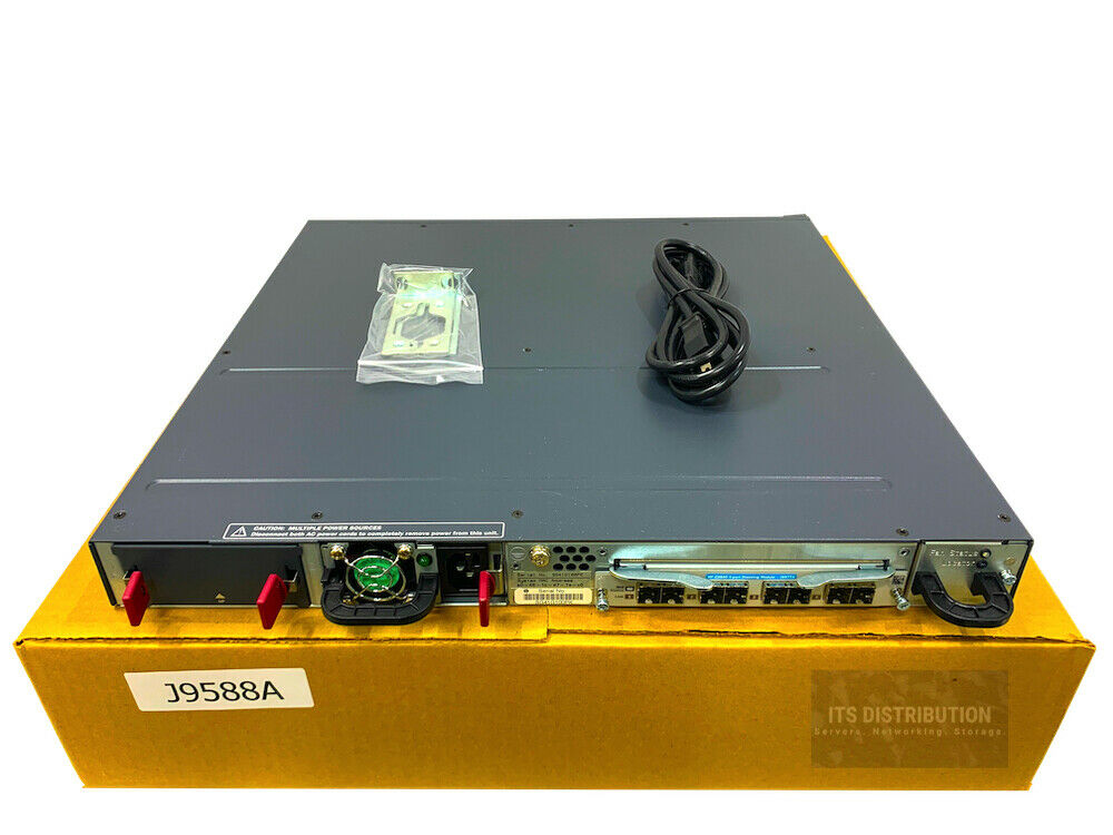 J9588A I HPE 3800-48G-PoE+-4XG Switch + J9577A 3800 4-Port Stacking Module