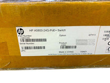 Load image into Gallery viewer, JC099A I Open Box HP 5800-24G-PoE Switch
