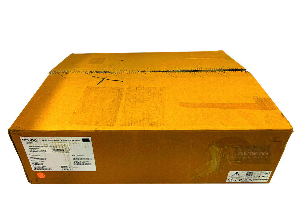 JL728A I Open Box HPE Aruba 6200F 48G CL4 4SFP+ 740W Switch
